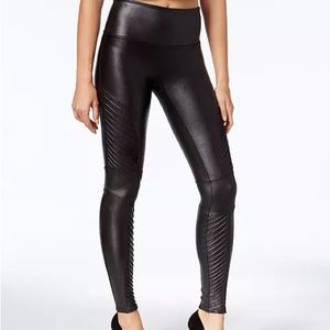 Faux Leather Moto Leggings